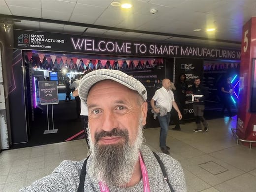 Sam is at the Smart Manufacturing week 