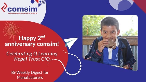 Nepalese child is enjoying a hearty meal with a big smile on his face